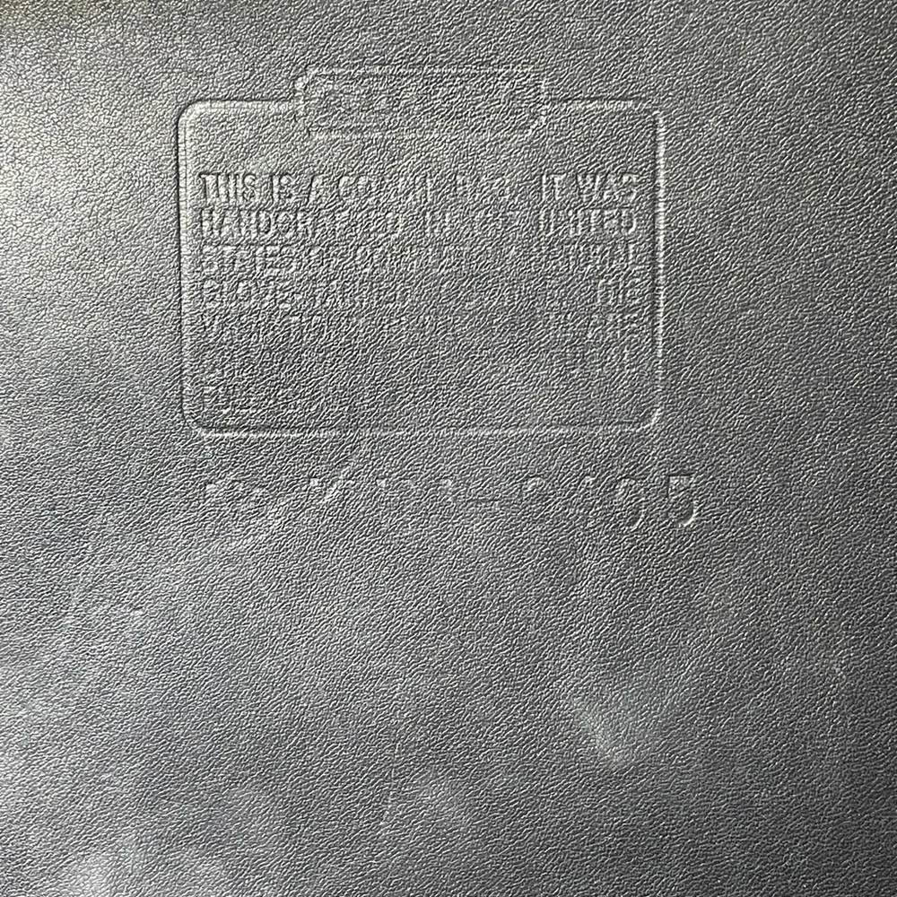 Vintage COACH Slim Leather Backpack Black 9405 - Picture 5 of 10